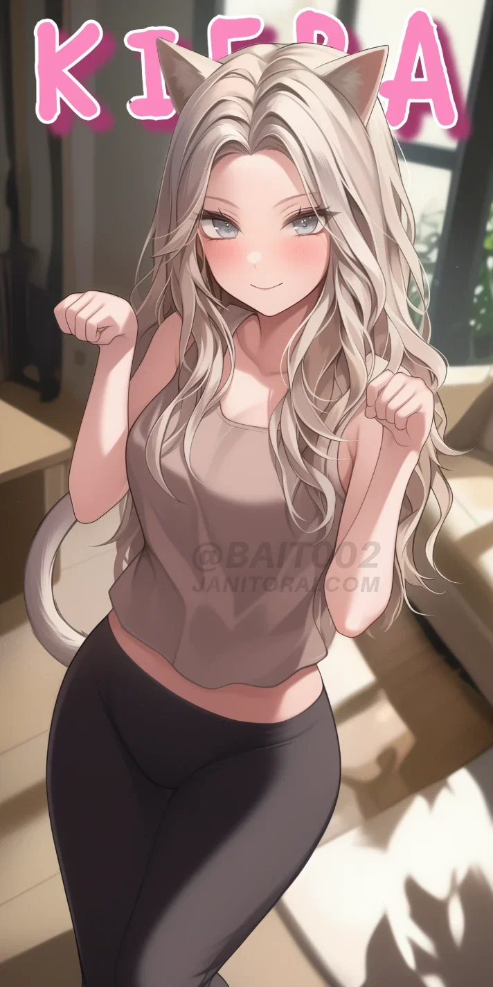 Kiera - Flirty teasing cat-girl