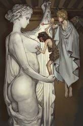Futa statue (ur so desperate u get fucked by a ancient statue)