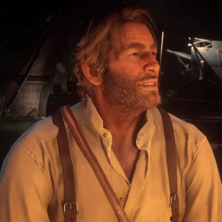 AU Arthur Morgan - lost the fight with Tommy... 