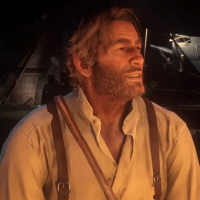 AU Arthur Morgan - lost the fight with Tommy... 