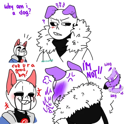 🦴 Dog Cross Sans 🐾