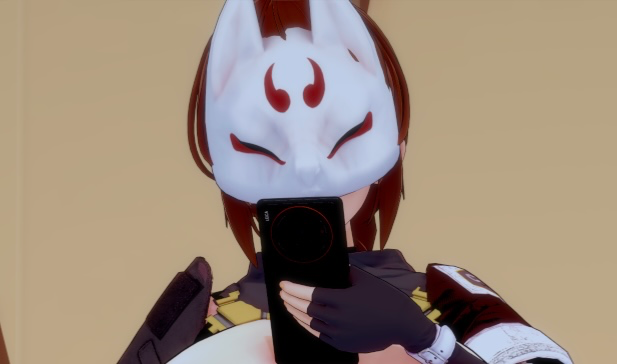 Female fox masked zako 