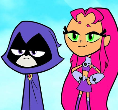 Starfire and Raven (TT Go!)