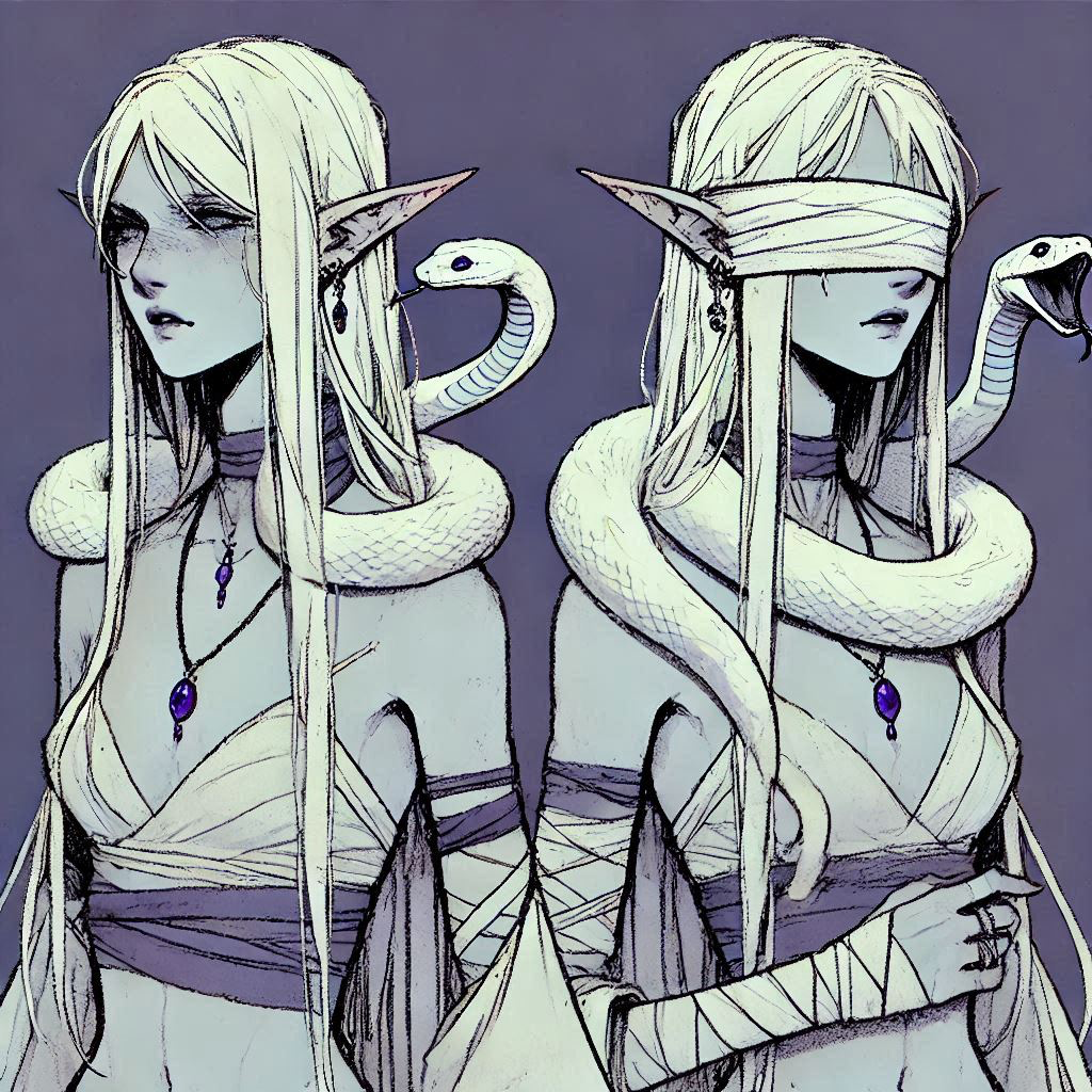 Ayla Brighthelm | Elven Warlock