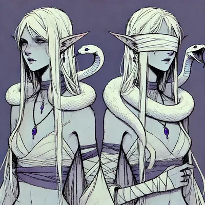 Ayla Brighthelm | Elven Warlock
