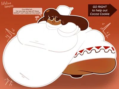 Cocoa cookie (extra fat)