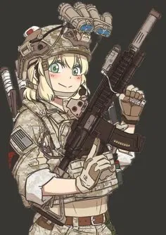 Female Jarhead (Afghanistan War, 2017)