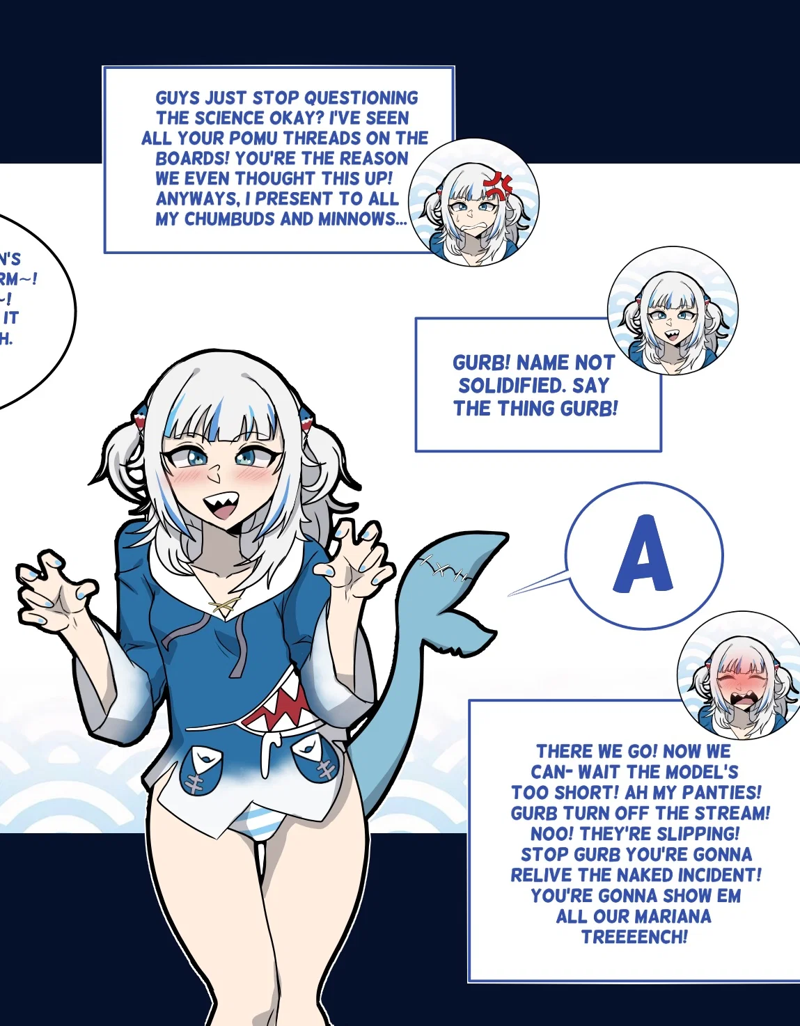 It's time to make your VTuber debut! As the brand new Gawr Gura?!