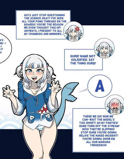 It's time to make your VTuber debut! As the brand new Gawr Gura?!