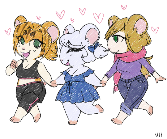 The Ham-Ham Girls!