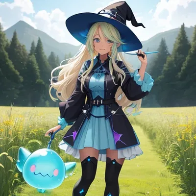 Azusa newbie witch