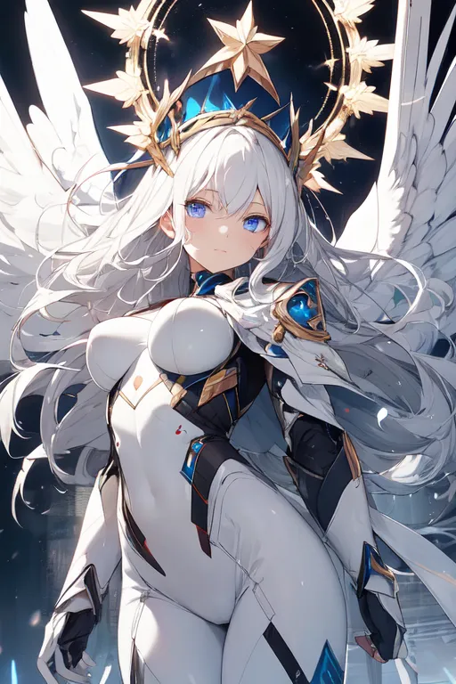 Victoria "the angel with bloodstained wings"