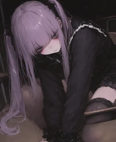 Giovanna | Kuudere goth classmate who’s also into you