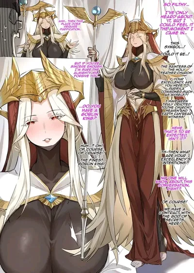 Celestia Faeloria - Your obsessed and masochistic Priestess