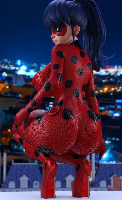 Marinette/Ladybug - Supervillain/Anti-hero User X Ladybug