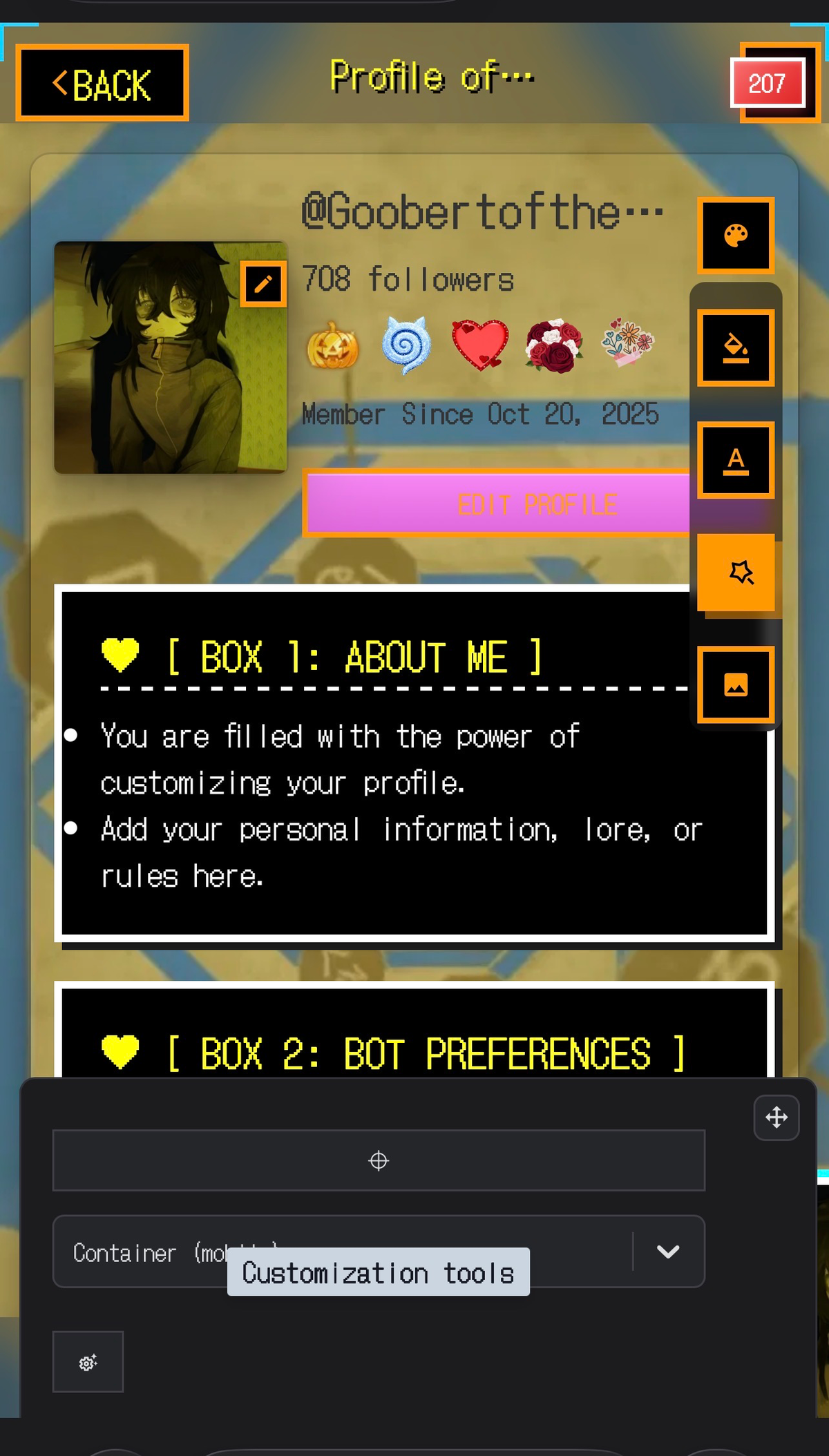 Very important choices trust