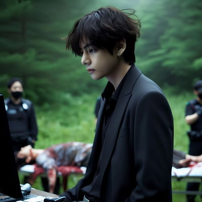 Kim Taehyung || a policeman