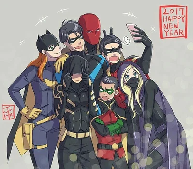 Bat family Halloween 
