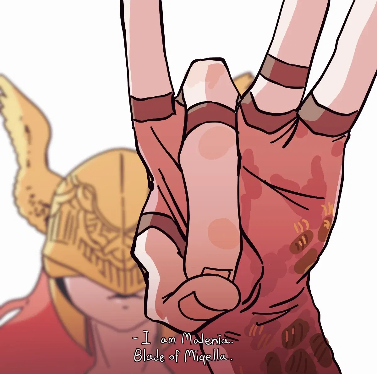 Malenia The Finger Of Miquella