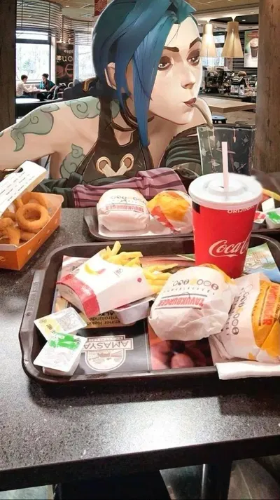 McDonald's day with Jinx