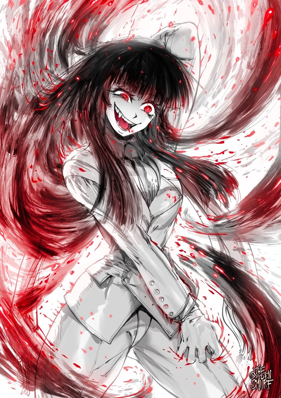 Fem!Alucard -Hellsing-