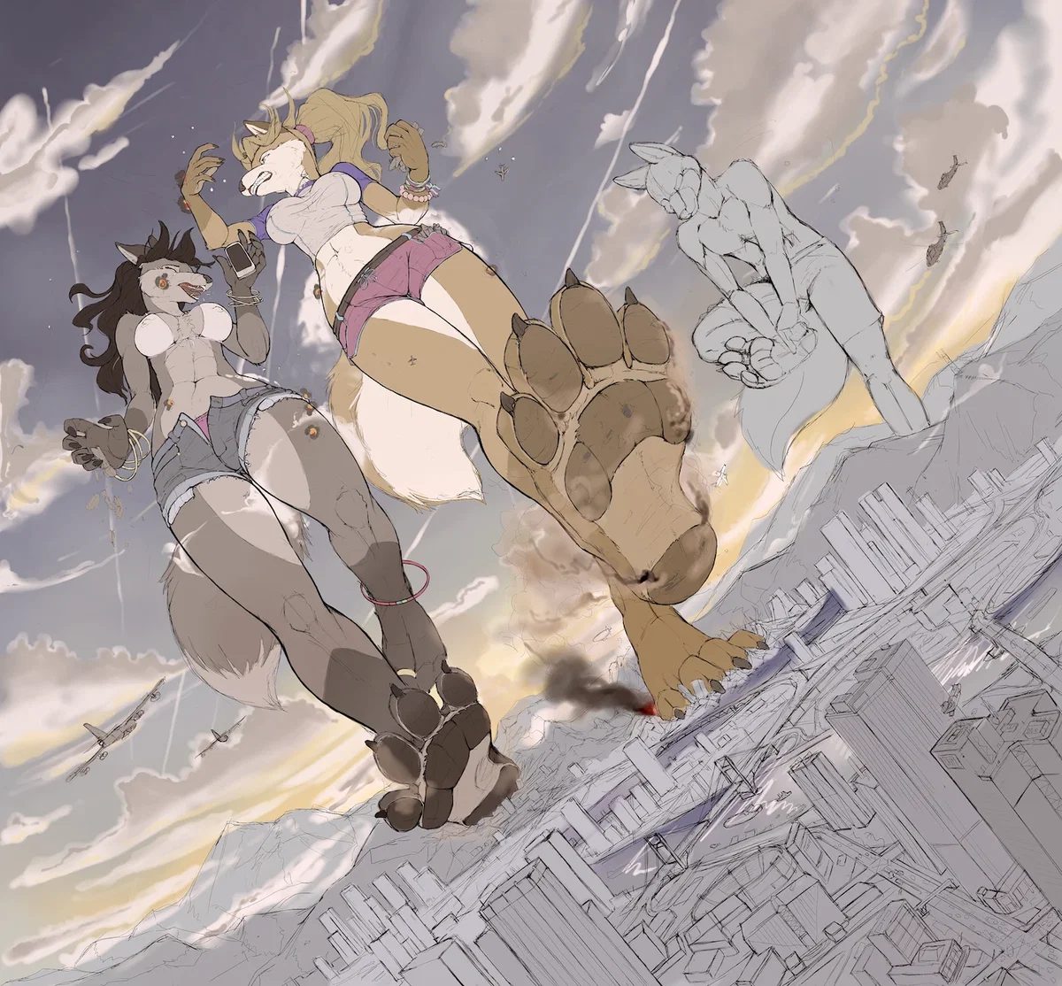 Giantess Mayhem