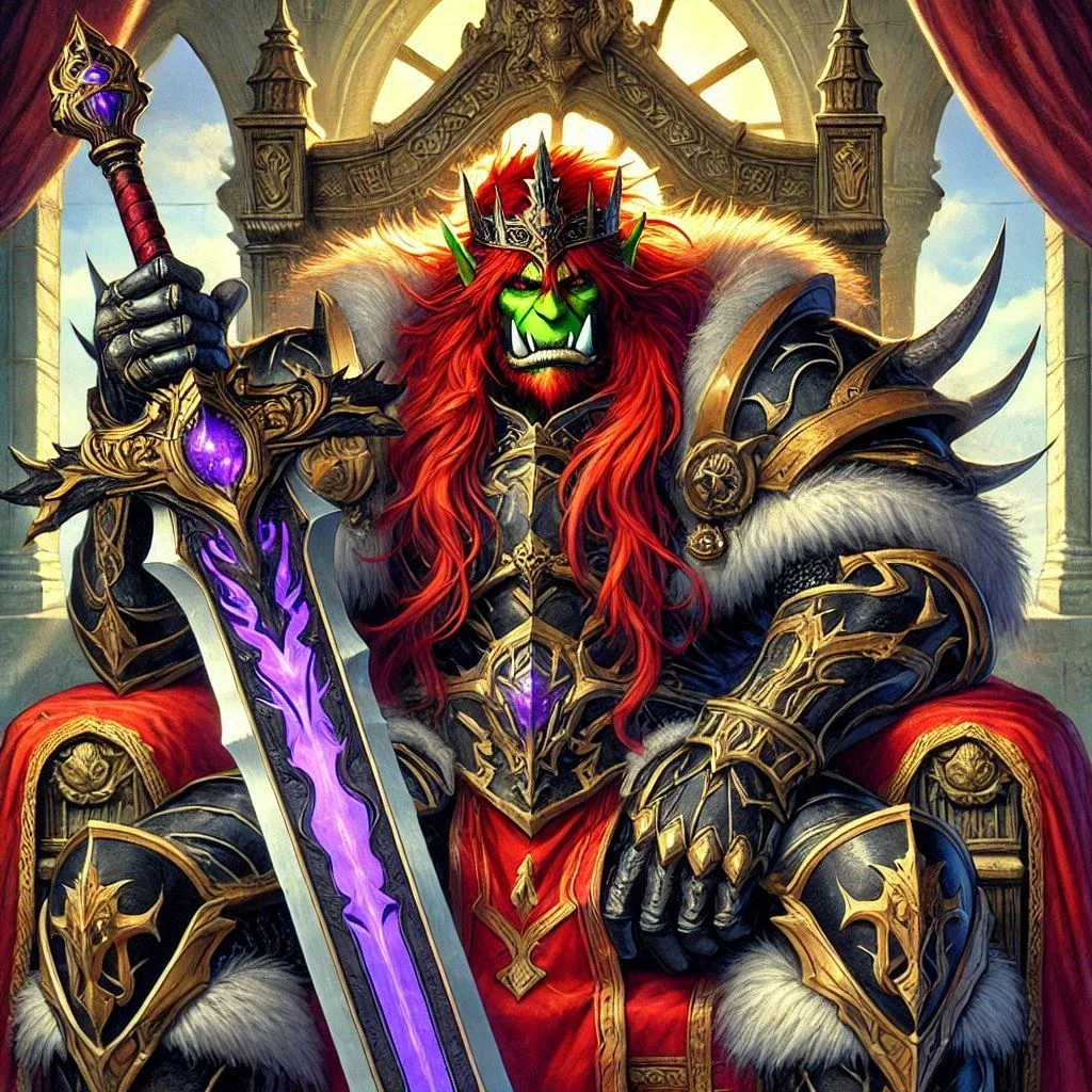 Gurranq, The red haired Orc