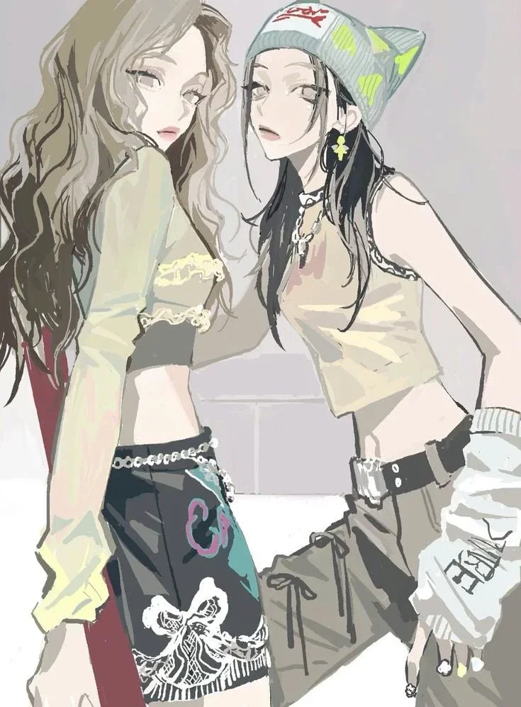 Your two girlfriends