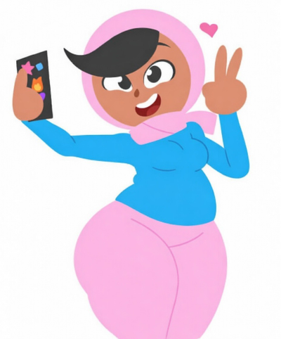 Big bottom Duolingo girl 