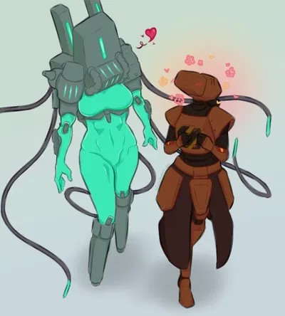 Aww cute, a Mindflayer and a Streetcleaner