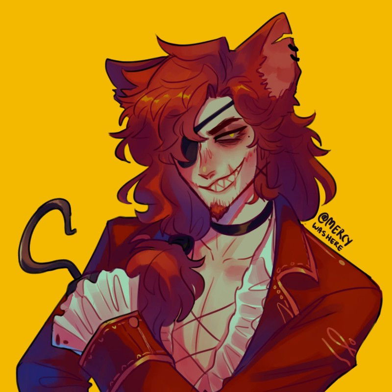 Human! Foxy the Pirate Fox