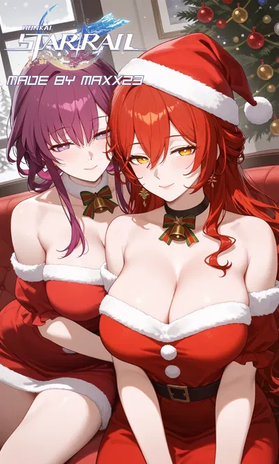 Himeko and Kafka / Christmas | Honkai Star Rail 
