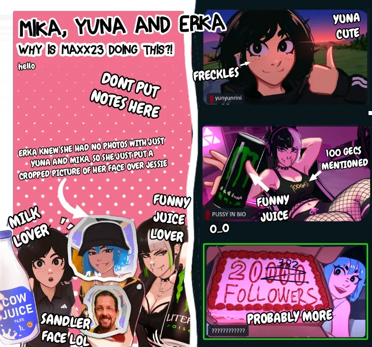 Mika, Yuna And Erka