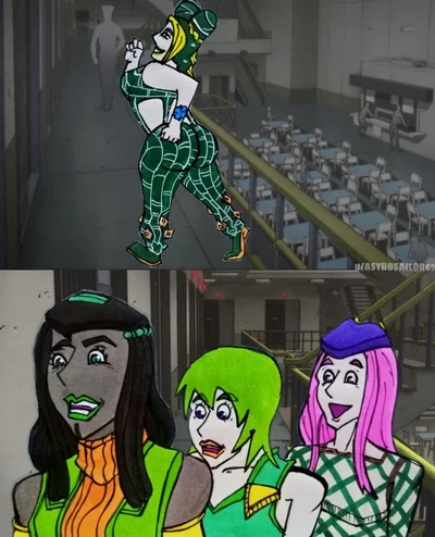 Jolyne & The Gang (Futanaris) // (DG-JOJO WEEK D6)