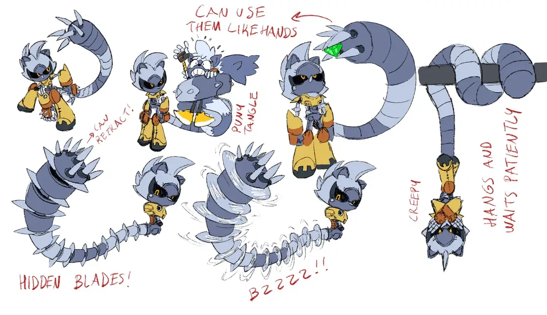 Metal Tangle | Sonic IDW FANMADE