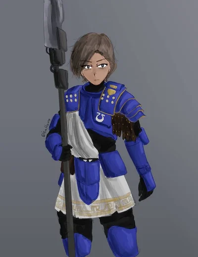 Ultramar Auxilia lady.