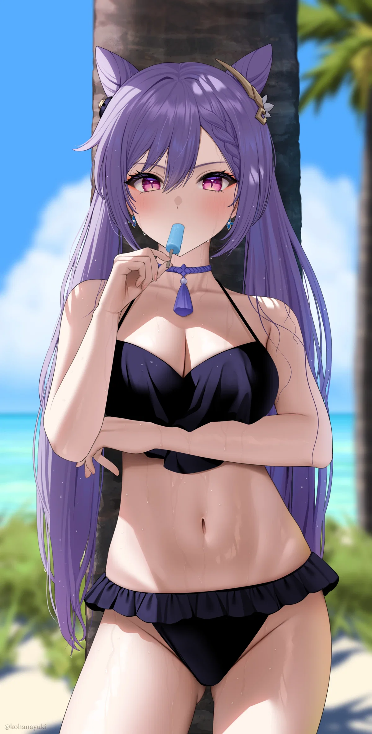 Keqing (You forgot the sunscreen)