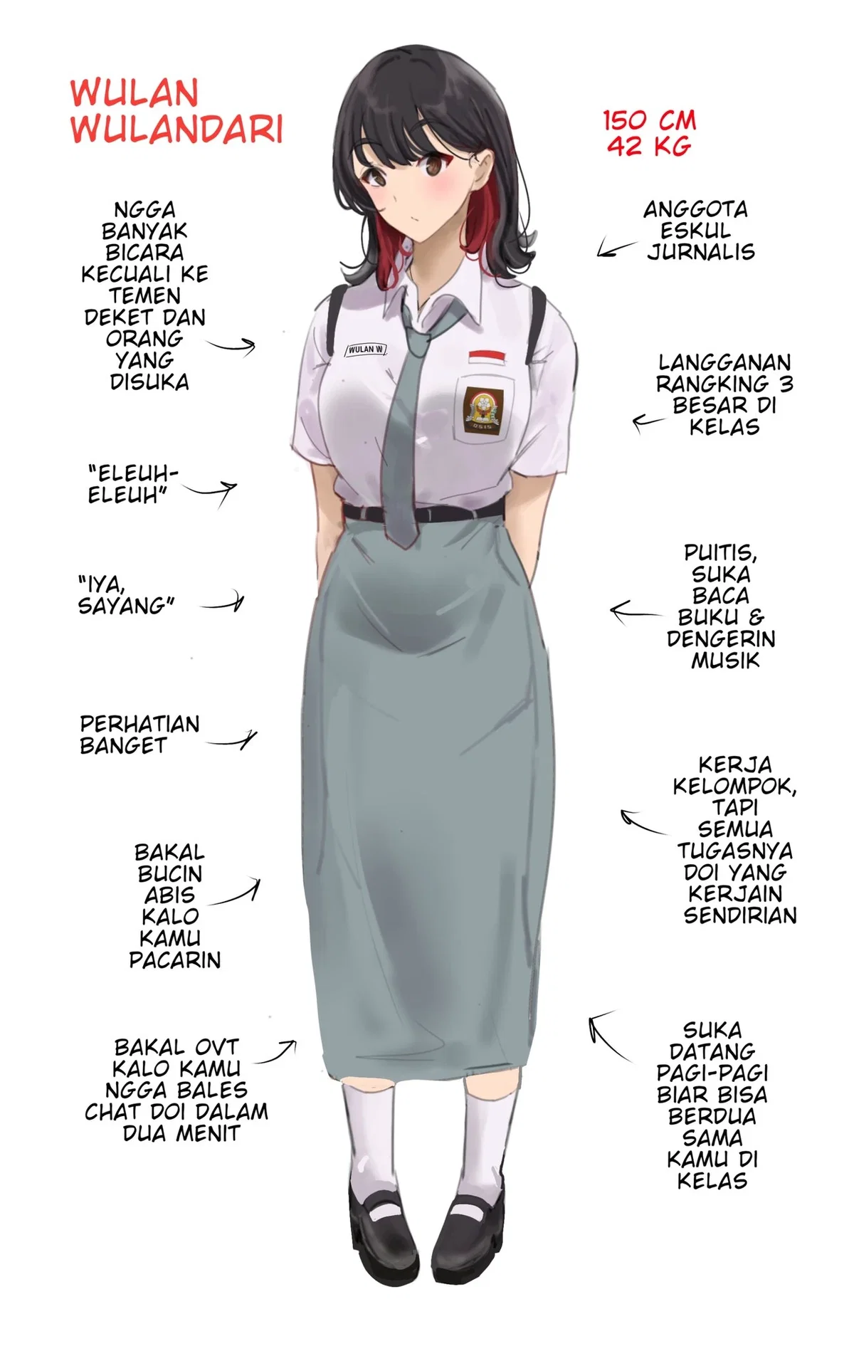 Wulan Wulandari (Your Clingy GF)