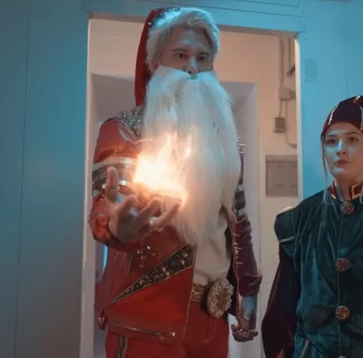 Santa der Boss 