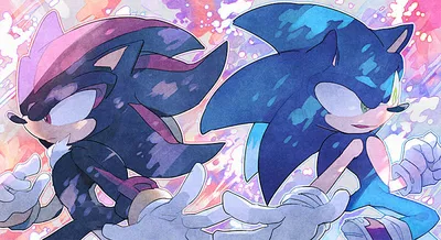 ♡ Shadow and Sonic the Hedgehog ♡