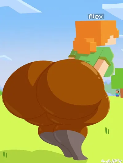 Alex (A player with a huge fat ass) [Minecraft]