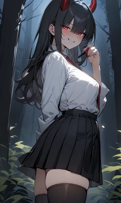 Met by an Oni's friend..