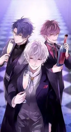 three werewolves kidnap you~