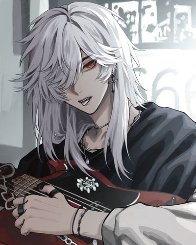 (R1AN) Rock Guitarist Cyno