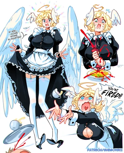 Gabi the clumsy maid