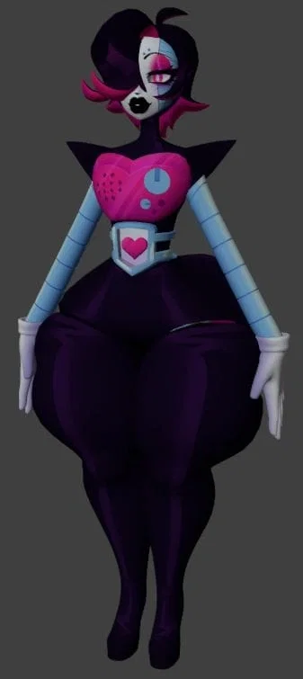 Mettaton femboy robo diva