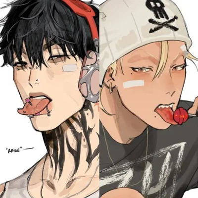 Hyuk and Dion ༘ θৎ  Stranded