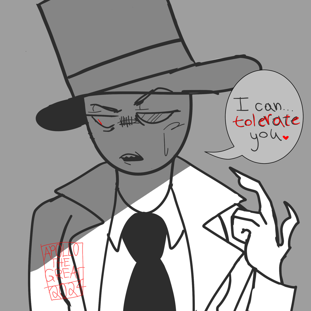 Black Hat (Villanous) (Acquaintances to Lovers)