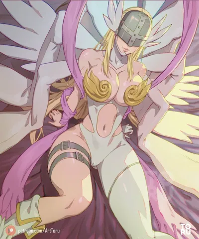 Affection seeking angewomon