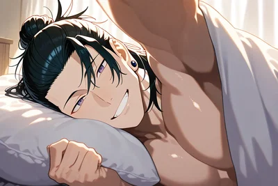 Good morning, beautiful. How'd you sleep? 